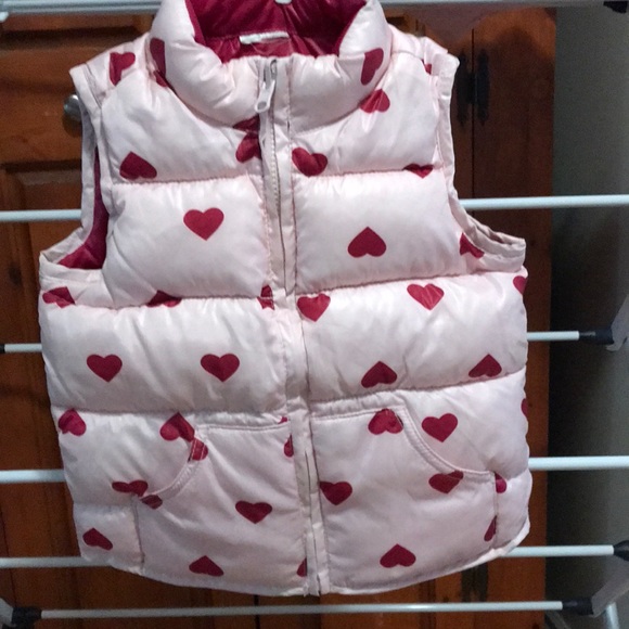 Girl reversible puffer vest - Picture 1 of 5